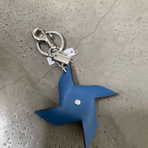 Coach Pinwheel Keychain Charm - Picture 3 of 6